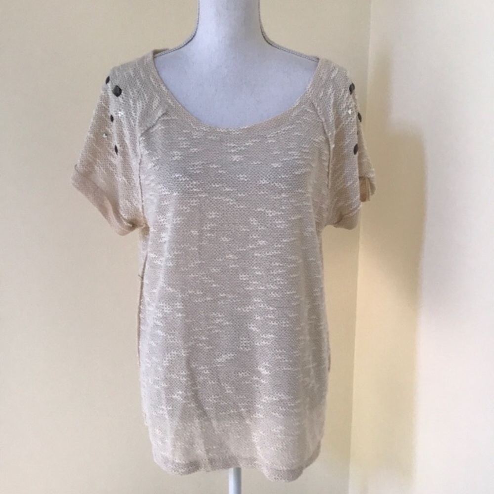 Jessica Simpson XL ivory Top